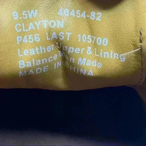 Drew Clayton Wing Tip Oxford Brown Leather 9.5 - Picture 10 of 11